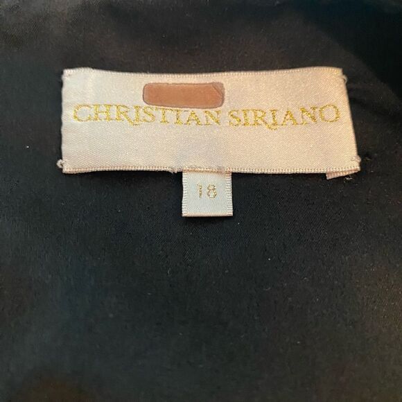 Christian Siriano Arabella Ruffle Dress Size 18 - Picture 6 of 8